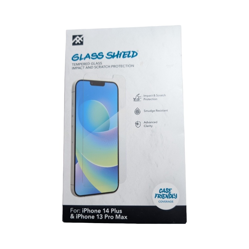 Aa9-N Zagg Glass Shield Tempered Screen Protector iPhone 14 Plus/ 13 Pro Max